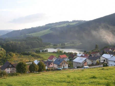Pohľad z kopca na Štefanov